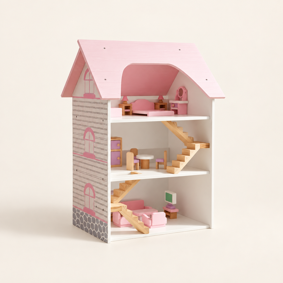 Wooden Dollhouse Collection