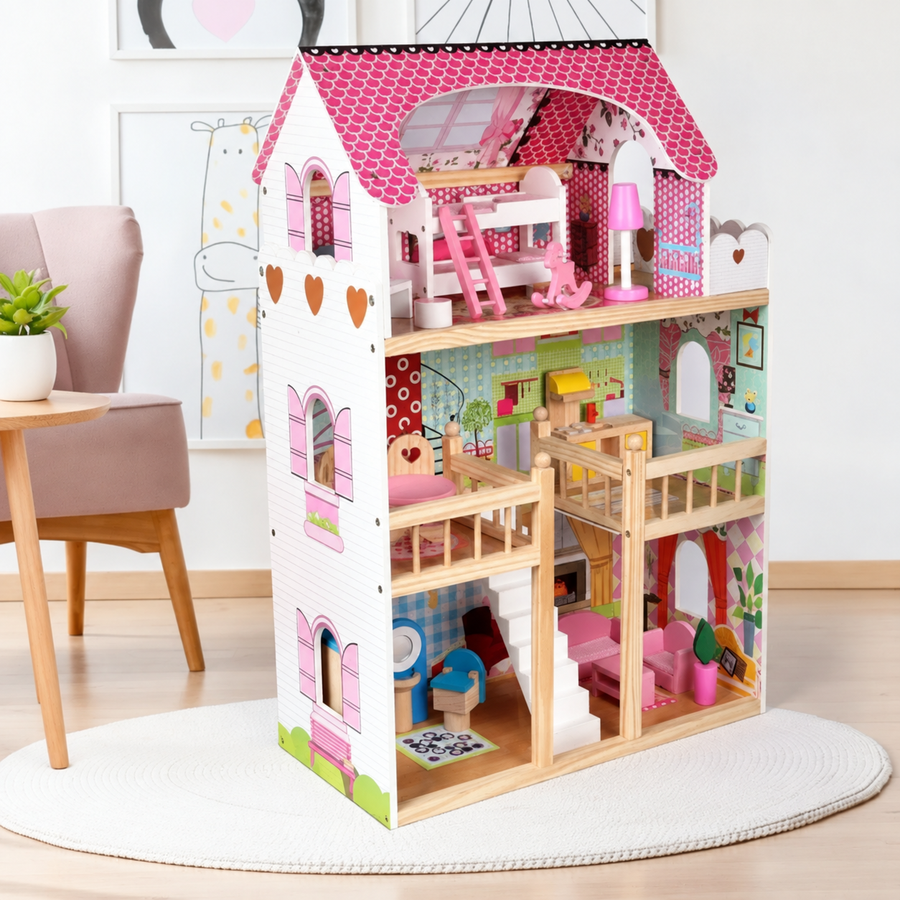 Wooden Dollhouse Collection