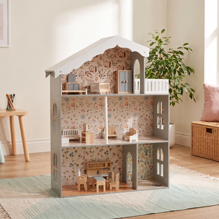 Wooden Dollhouse Collection