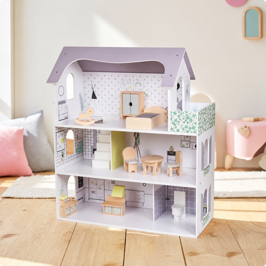 Wooden Dollhouse Collection