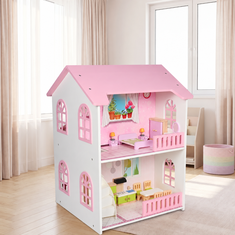 Wooden Dollhouse Collection
