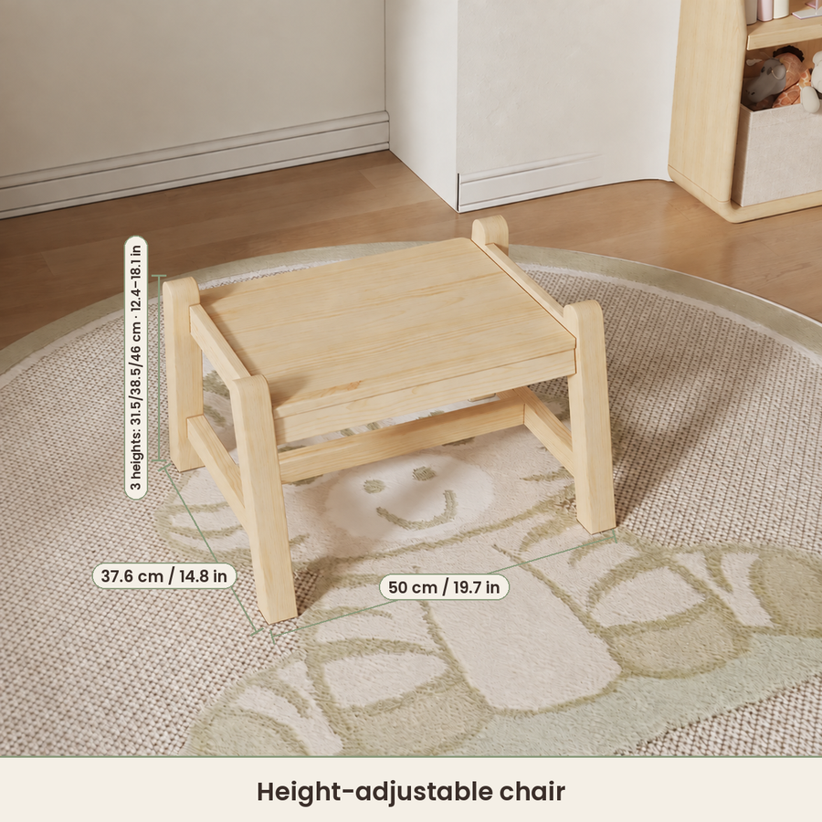 Kids Wooden Art Table and Chair