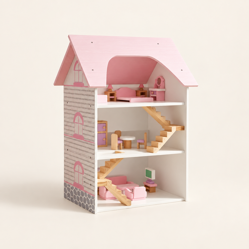 Wooden Dollhouse Collection