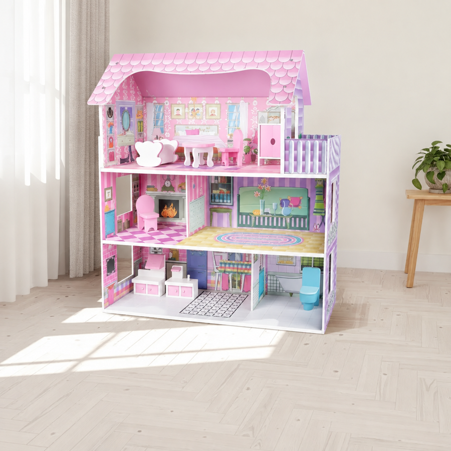 Wooden Dollhouse Collection